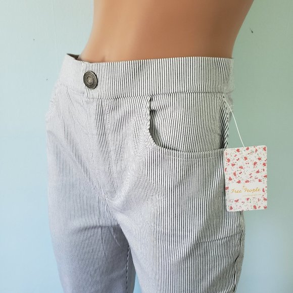 NWT Free People Strip Pants, Size M. - Picture 11 of 16